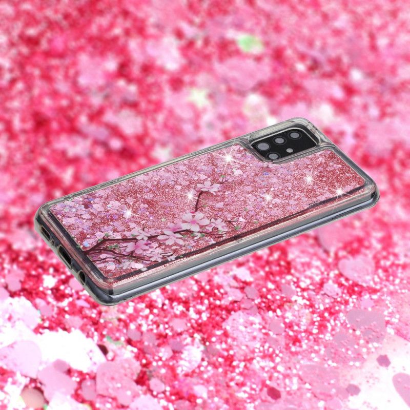 Coque Samsung Galaxy A52 4g / 5g Arbre Paillettes