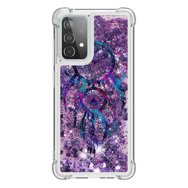 Coque Samsung Galaxy A52 4g / A52 5g Attrape Rêves Paillettes