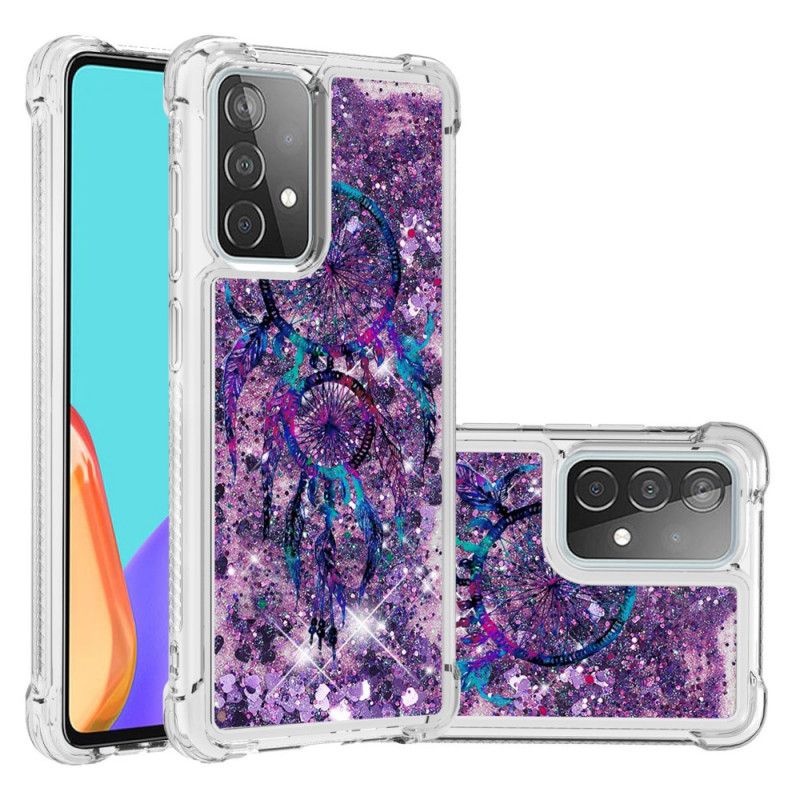 Coque Samsung Galaxy A52 4g / A52 5g Attrape Rêves Paillettes