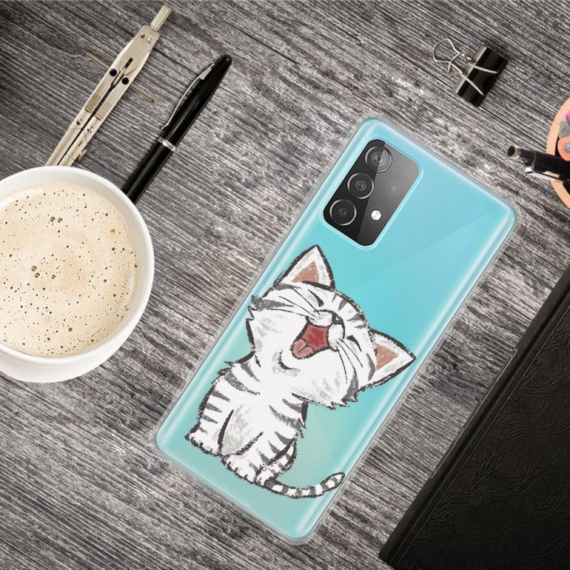 Coque Samsung Galaxy A52 4g / A52 5g Cute Cat