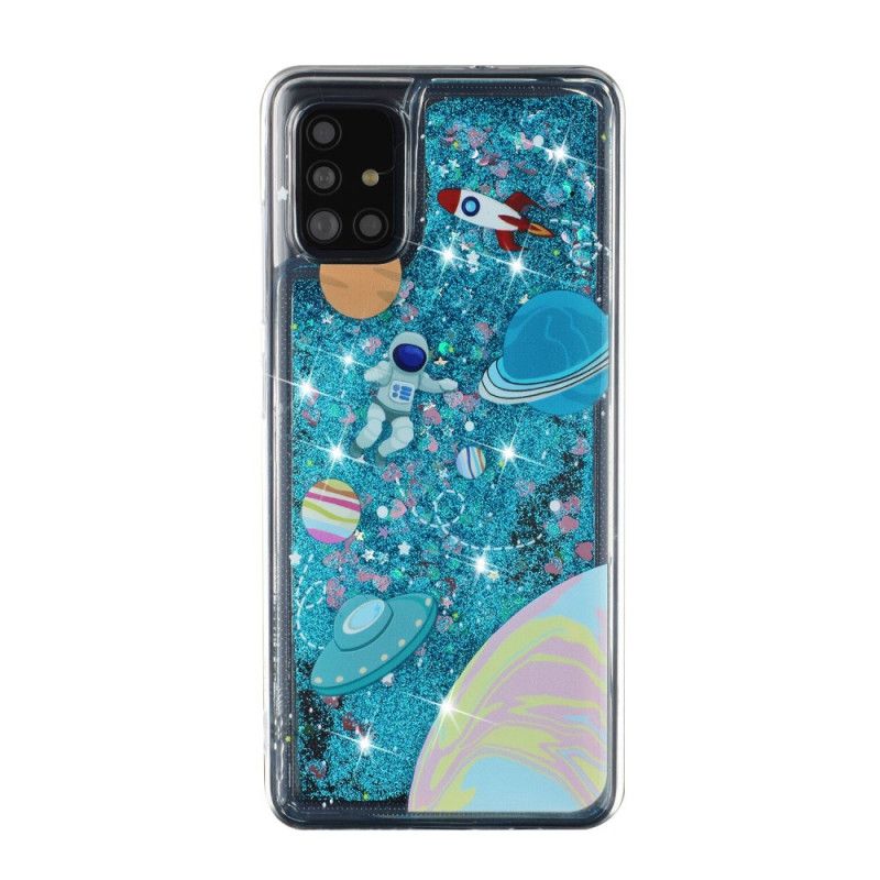 Coque Samsung Galaxy A52 4g / A52 5g Espace Paillettes