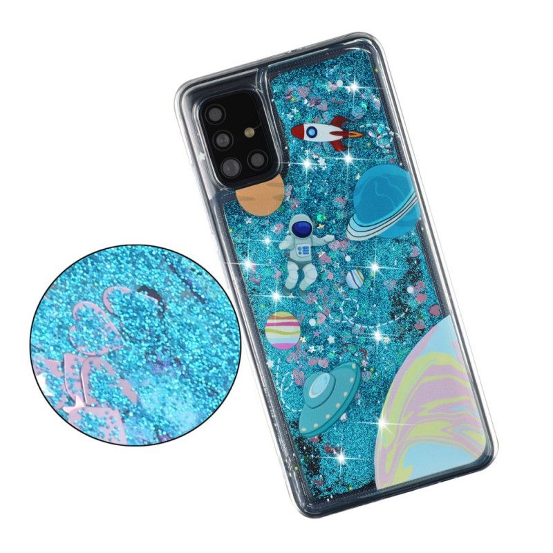 Coque Samsung Galaxy A52 4g / A52 5g Espace Paillettes