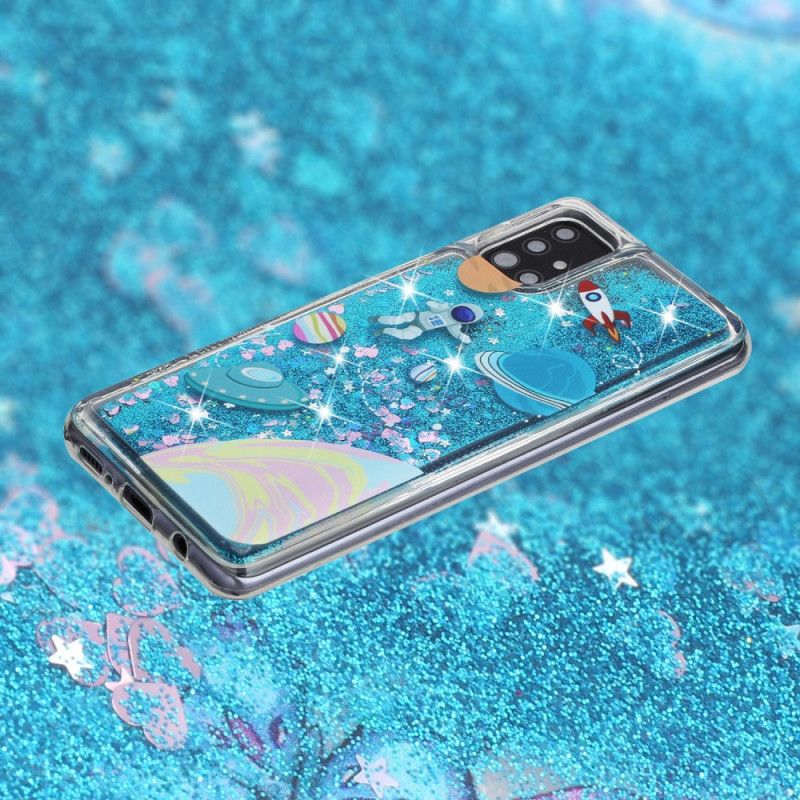 Coque Samsung Galaxy A52 4g / A52 5g Espace Paillettes