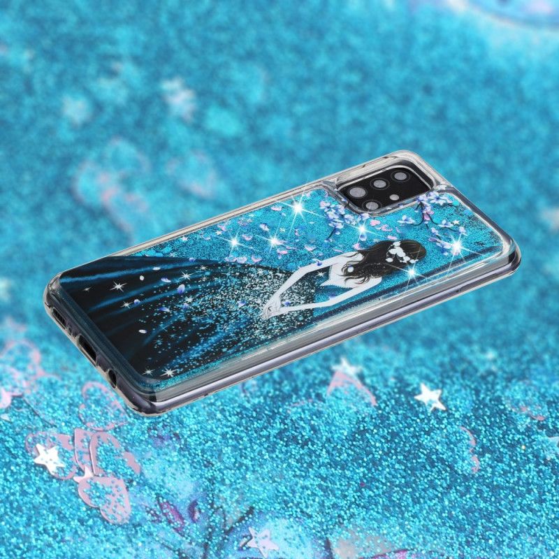 Coque Samsung Galaxy A52 4g / A52 5g Femme Paillettes