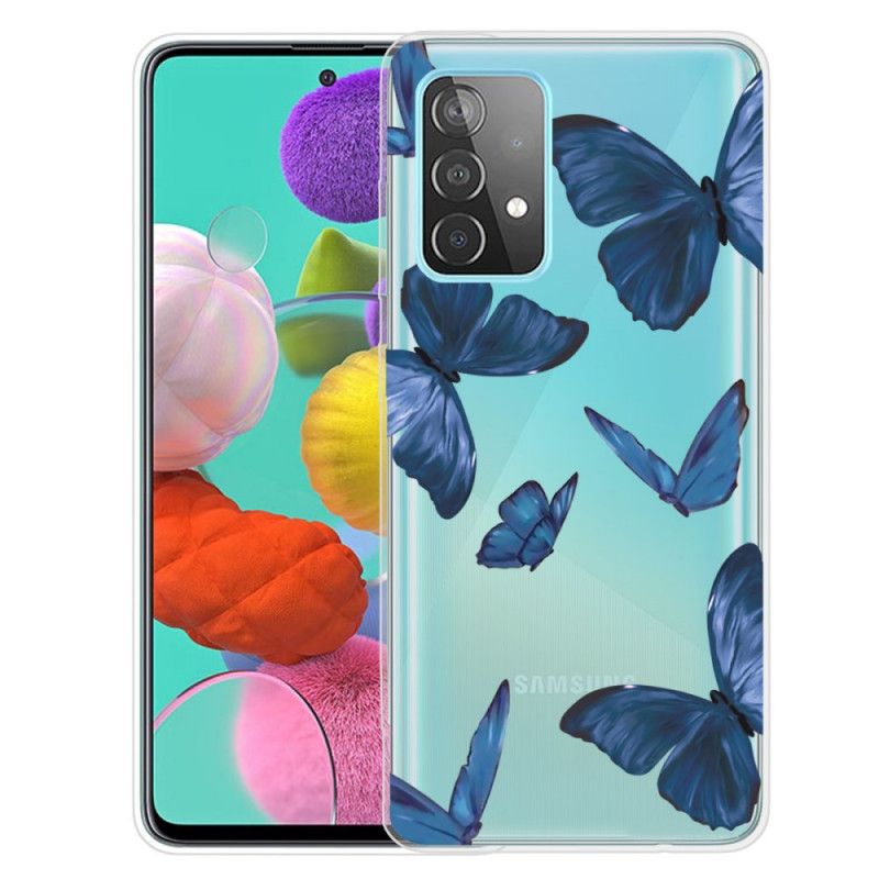 Coque Samsung Galaxy A52 4g / A52 5g Papillons Sauvages