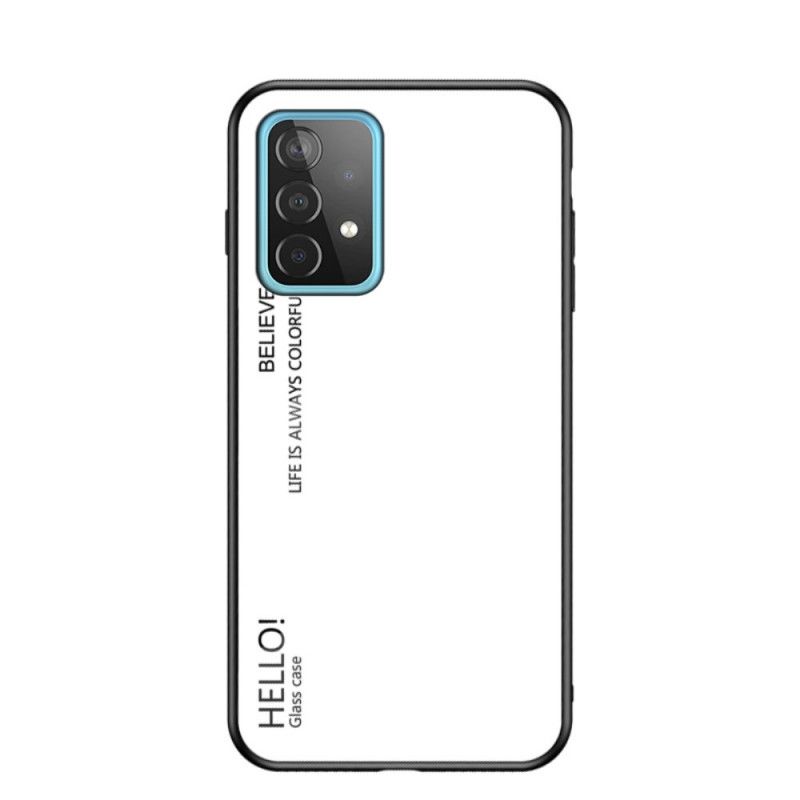 Coque Samsung Galaxy A52 4g / A52 5g Verre Trempé Hello