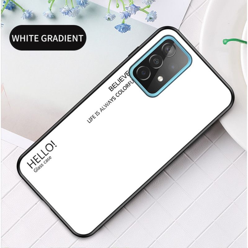 Coque Samsung Galaxy A52 4g / A52 5g Verre Trempé Hello