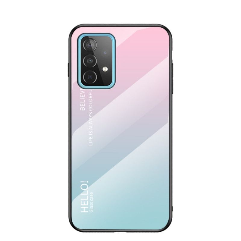 Coque Samsung Galaxy A52 4g / A52 5g Verre Trempé Hello