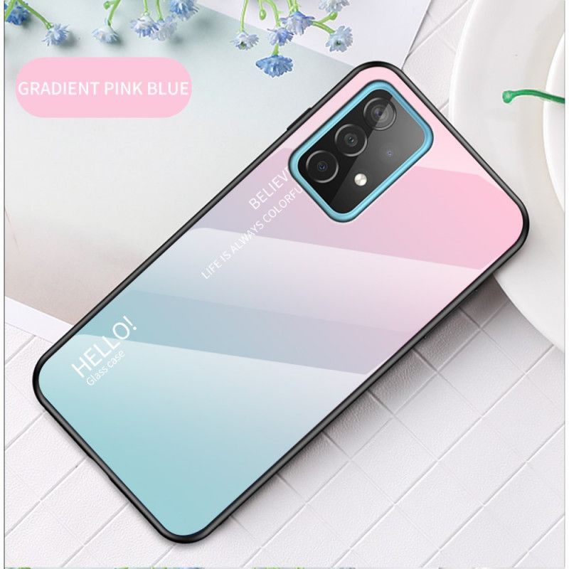 Coque Samsung Galaxy A52 4g / A52 5g Verre Trempé Hello