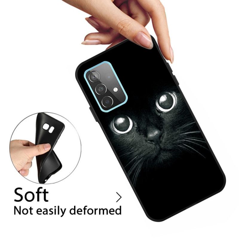 Coque Samsung Galaxy A52 4g / A52 5g Yeux De Chat