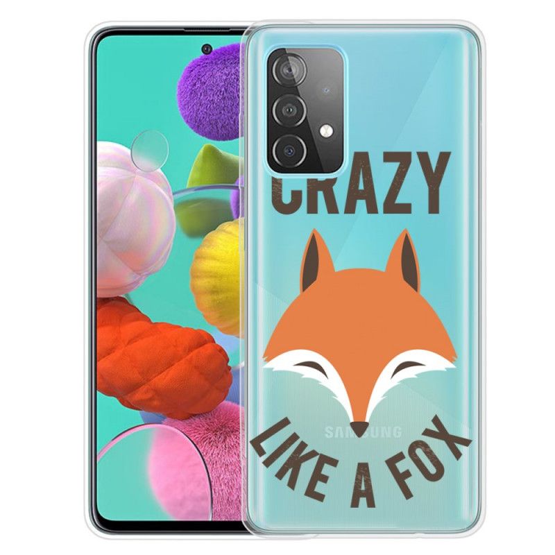 Coque Samsung Galaxy A52 5g Renard / Crazy Like A Fox