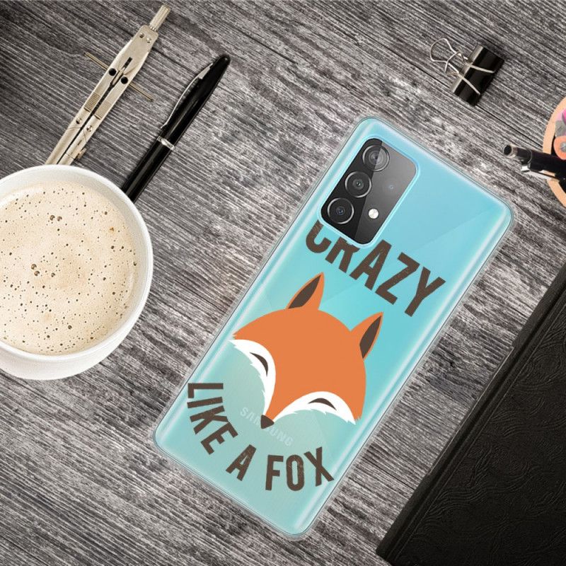 Coque Samsung Galaxy A52 5g Renard / Crazy Like A Fox