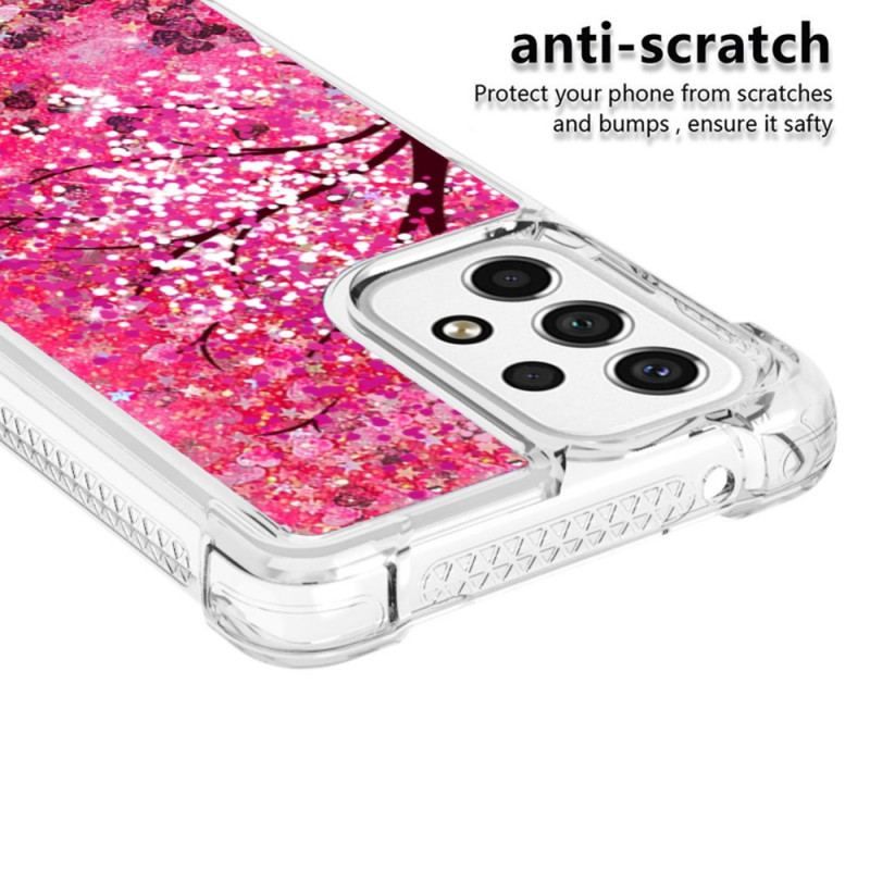 Coque Samsung Galaxy A53 5G Arbre Paillettes