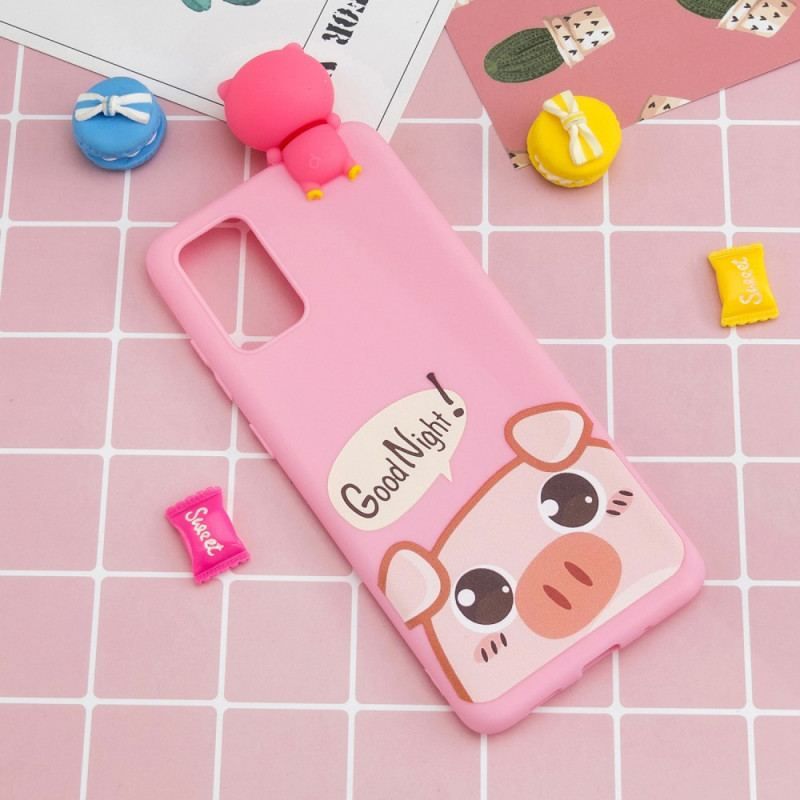 Coque Samsung Galaxy A53 5G Cochon Good Night 3D