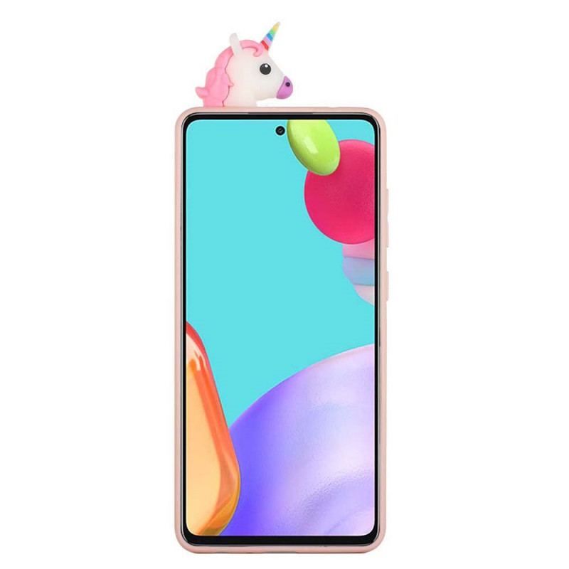 Coque Samsung Galaxy A53 5G Licorne 3D