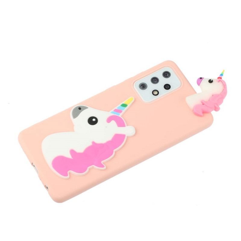 Coque Samsung Galaxy A53 5G Licorne 3D