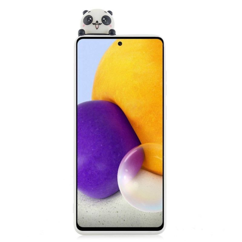 Coque Samsung Galaxy A53 5G Love Panda 3D