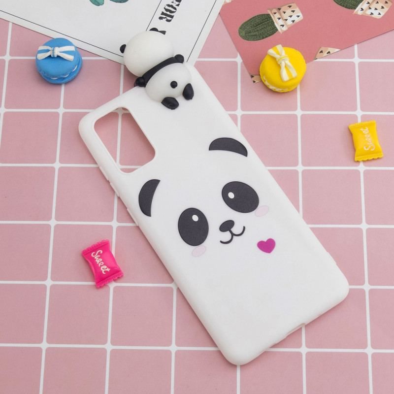 Coque Samsung Galaxy A53 5G Love Panda 3D