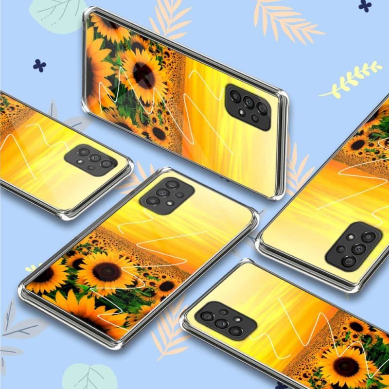 Coque Samsung Galaxy A53 5G Tournesols