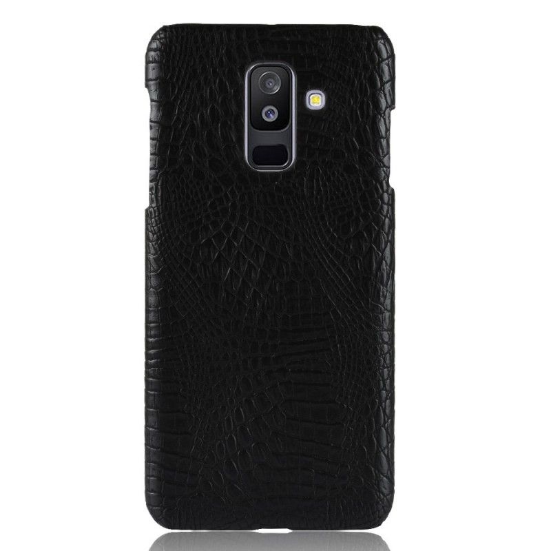 Coque Samsung Galaxy A6 Plus Effet Peau De Crocodile