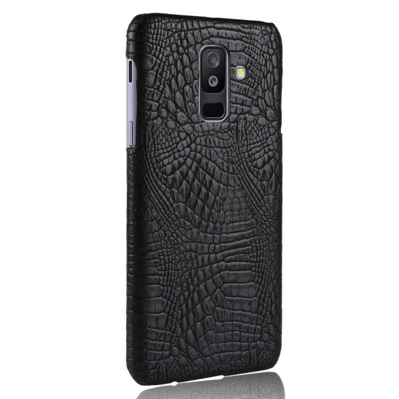 Coque Samsung Galaxy A6 Plus Effet Peau De Crocodile