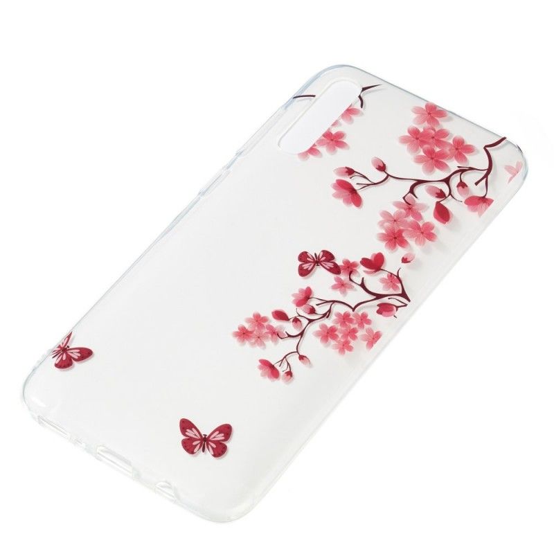 Coque Samsung Galaxy A70 Arbre À Fleurs