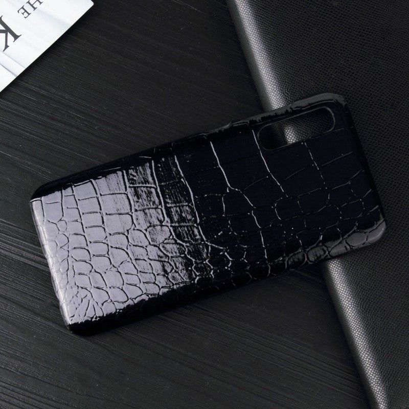 Coque Samsung Galaxy A70 Effet Peau De Crocodile