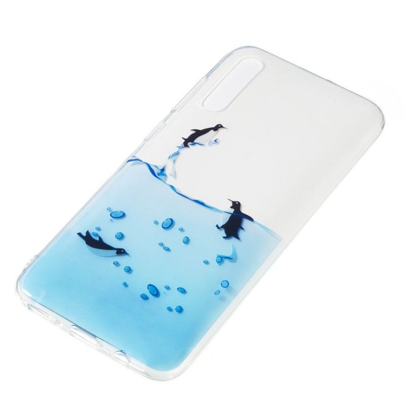 Coque Samsung Galaxy A70 Jeu De Pingouins