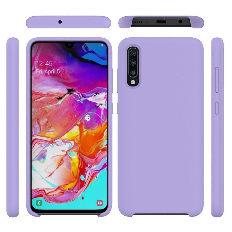 Coque Samsung Galaxy A70 Liquide Silicone