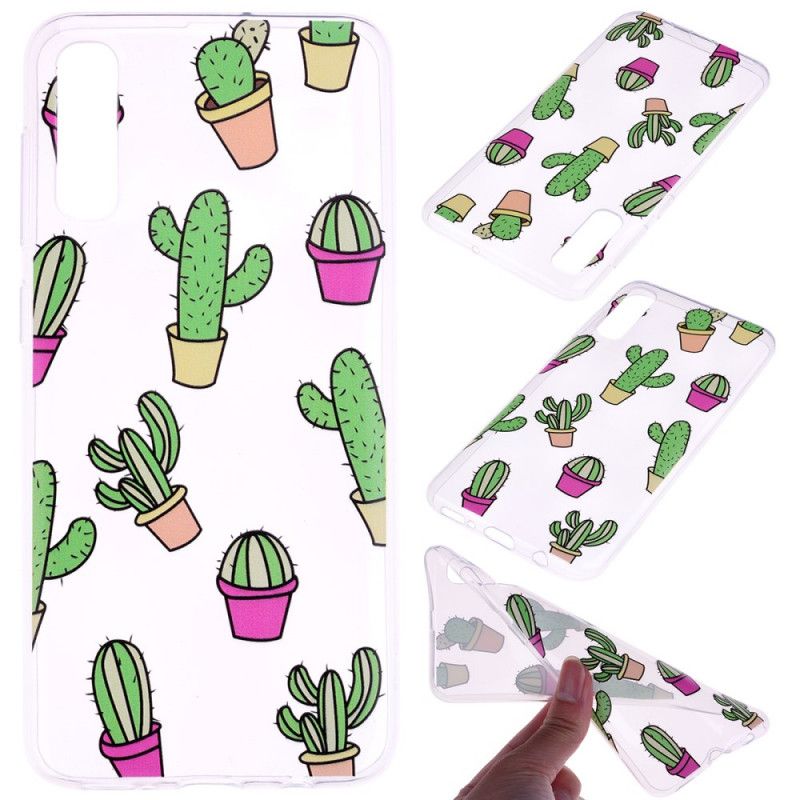 Coque Samsung Galaxy A70 Minis Cactus