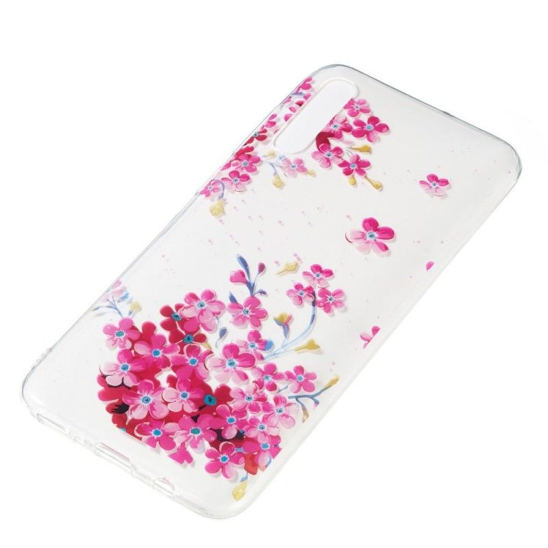 Coque Samsung Galaxy A70 Petit Jardin Rose