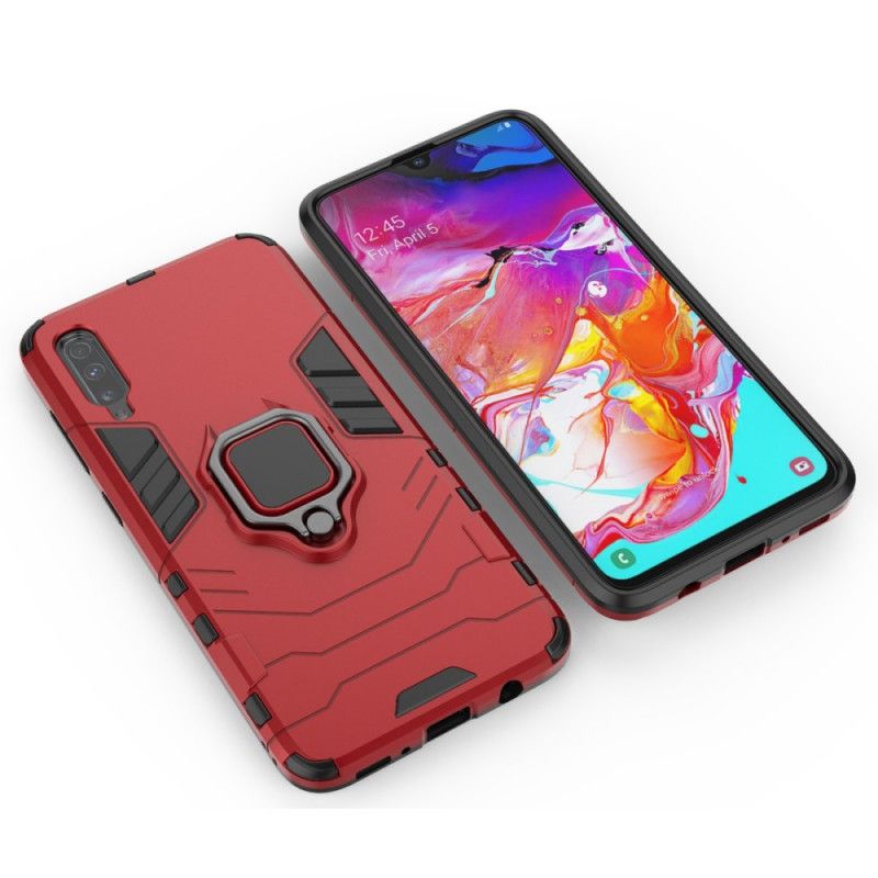 Coque Samsung Galaxy A70 Ring Résistante