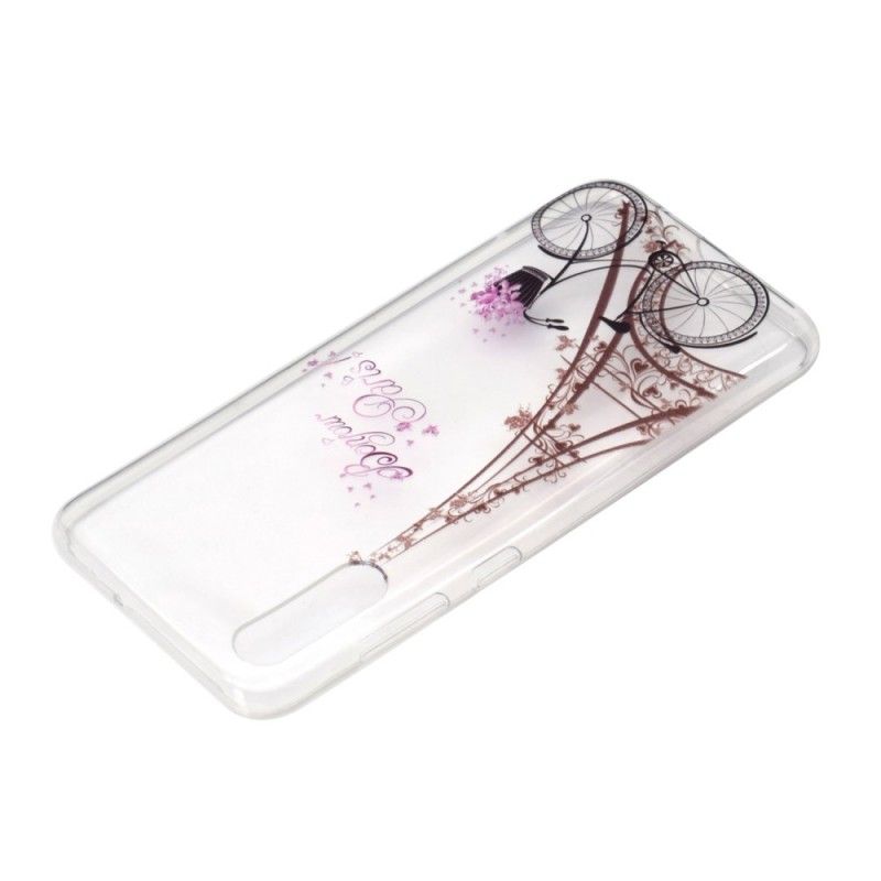 Coque Samsung Galaxy A70 Transparente Bonjour Paris