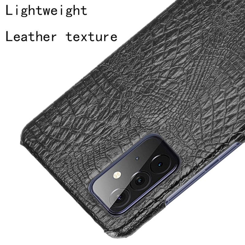 Coque Samsung Galaxy A72 4g / A72 5g Effet Peau De Crocodile