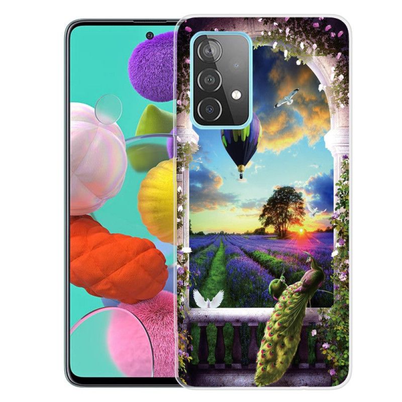 Coque Samsung Galaxy A72 4g / A72 5g Flexible Montgolfière