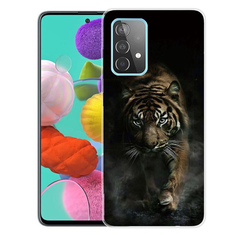 Coque Samsung Galaxy A72 4g / A72 5g Flexible Tigre