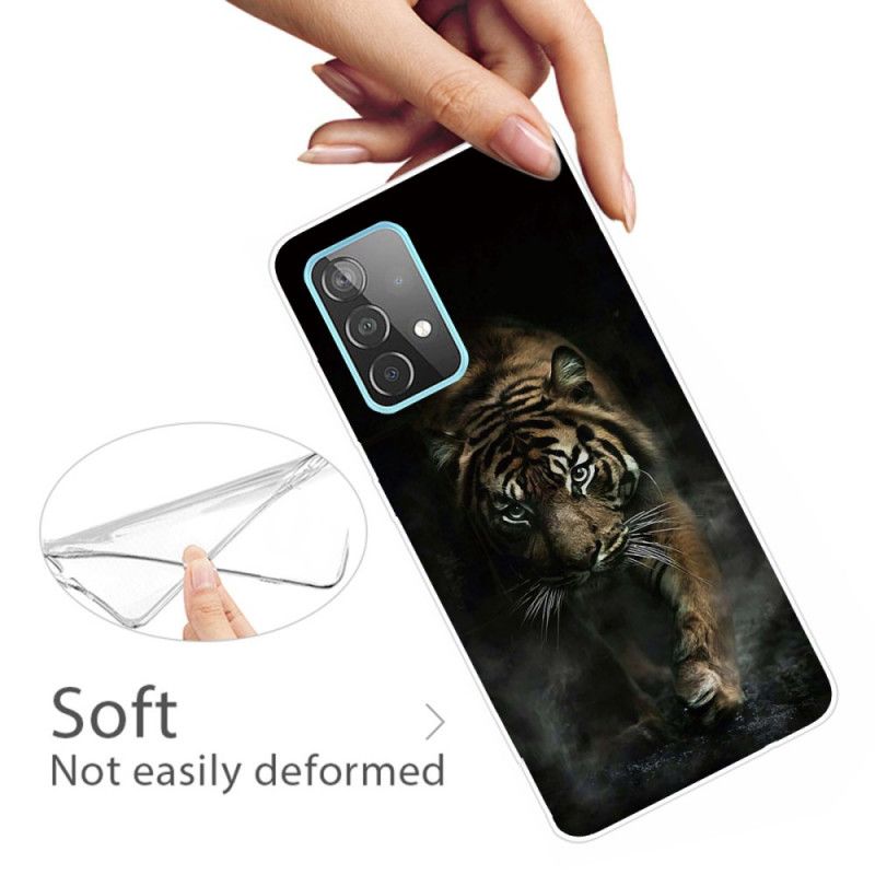 Coque Samsung Galaxy A72 4g / A72 5g Flexible Tigre