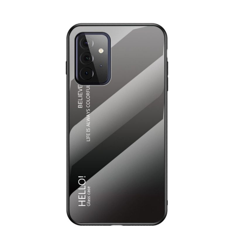 Coque Samsung Galaxy A72 4g / A72 5g Verre Trempé Hello