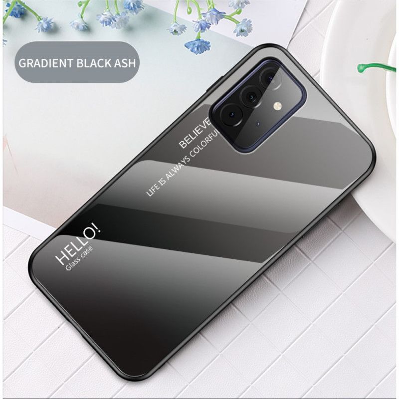 Coque Samsung Galaxy A72 4g / A72 5g Verre Trempé Hello