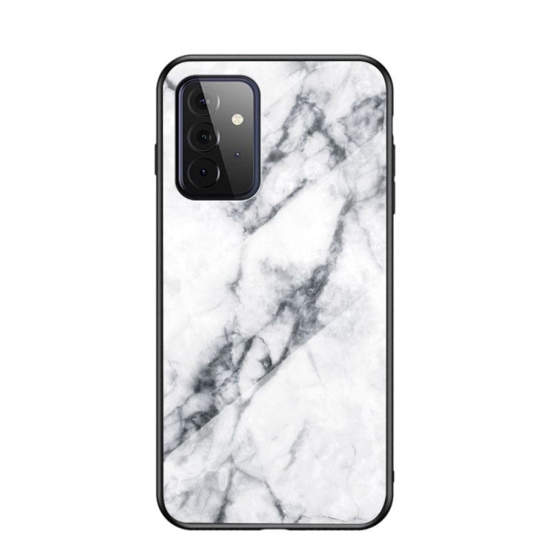 Coque Samsung Galaxy A72 4g / A72 5g Verre Trempé Marble Colors