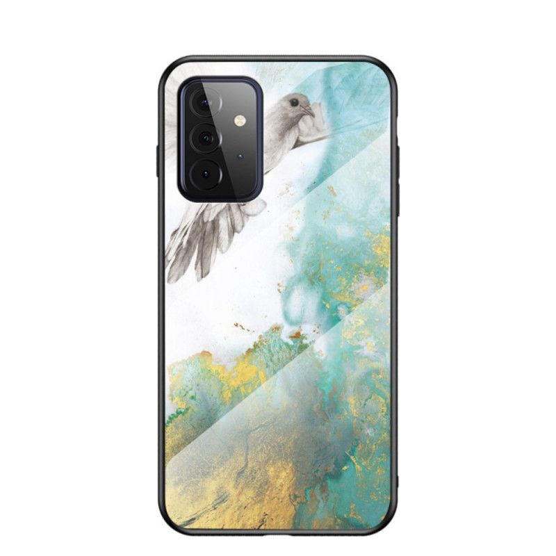 Coque Samsung Galaxy A72 4g / A72 5g Verre Trempé Marble Colors