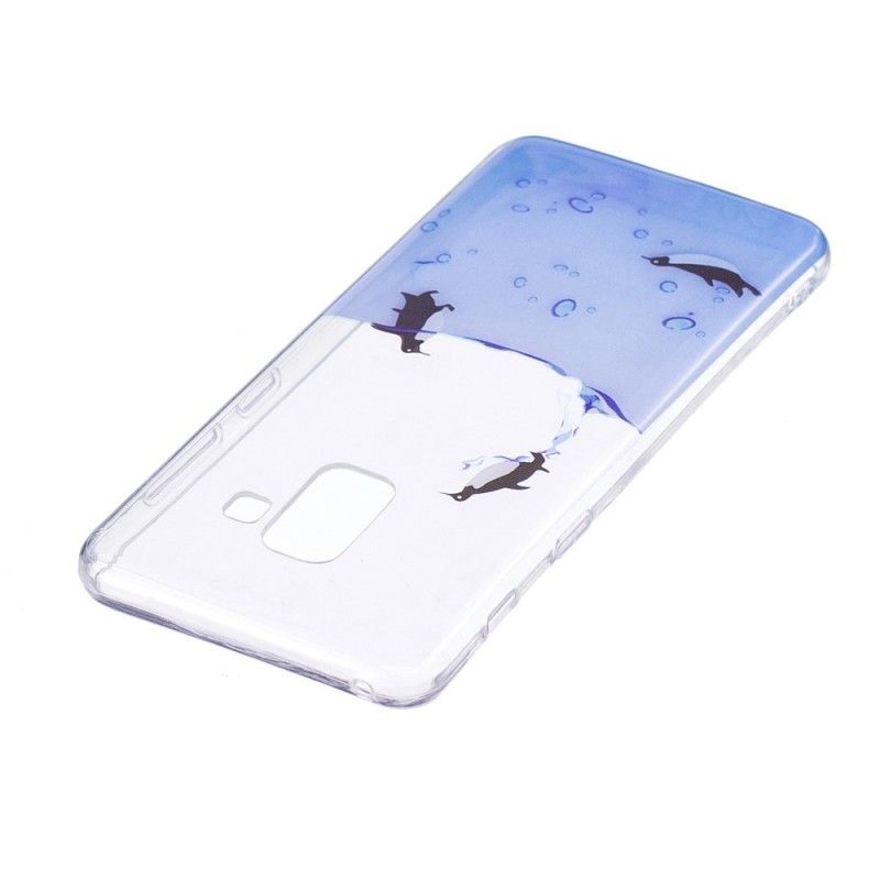 Coque Samsung Galaxy A8 2018 Jeu De Pingouins