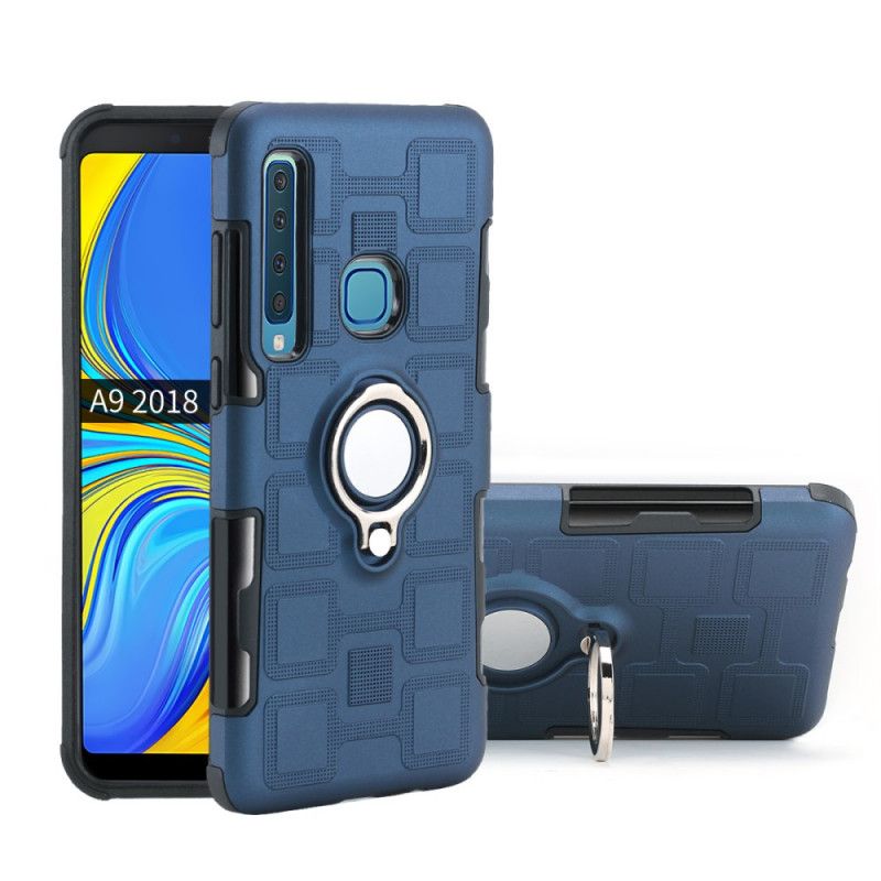 Coque Samsung Galaxy A9 Super Résistante Avec Anneau-support