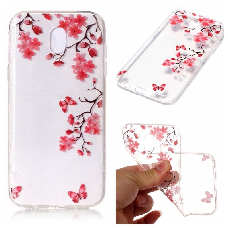 Coque Samsung Galaxy J3 2017 Arbre À Fleurs