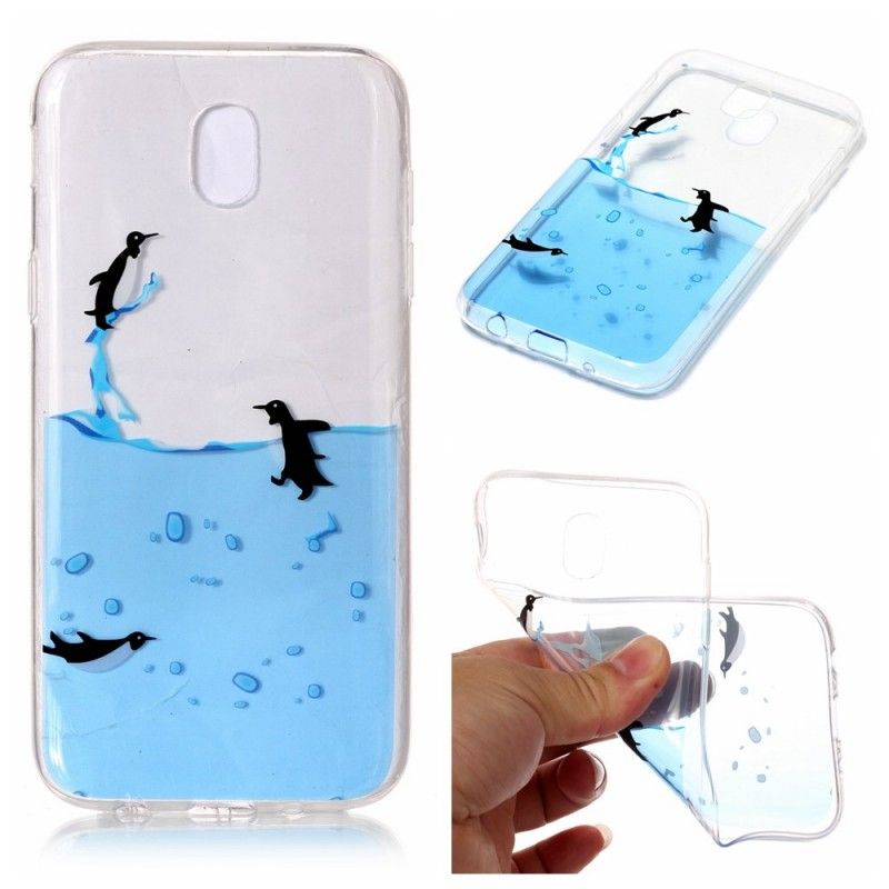 Coque Samsung Galaxy J3 2017 Jeu De Pingouins