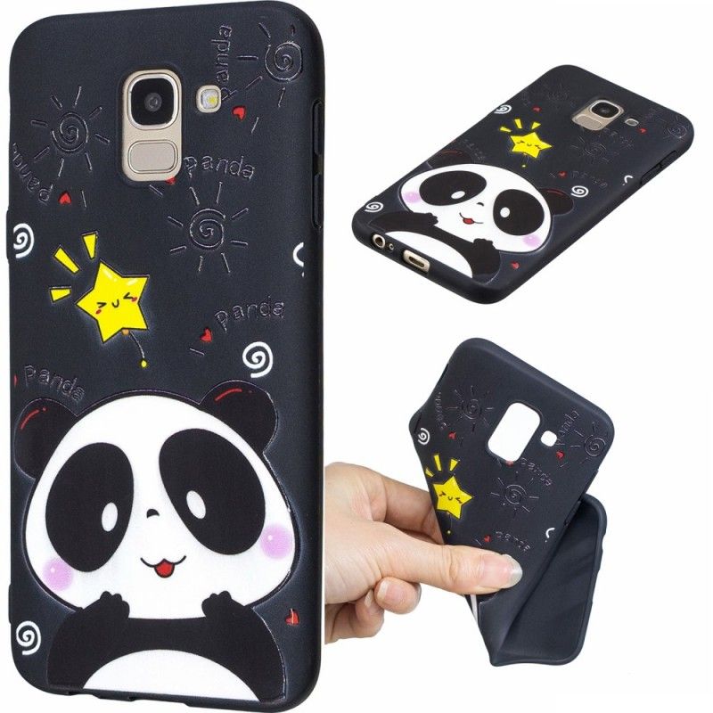 Coque Samsung Galaxy J6 Étoile Panda