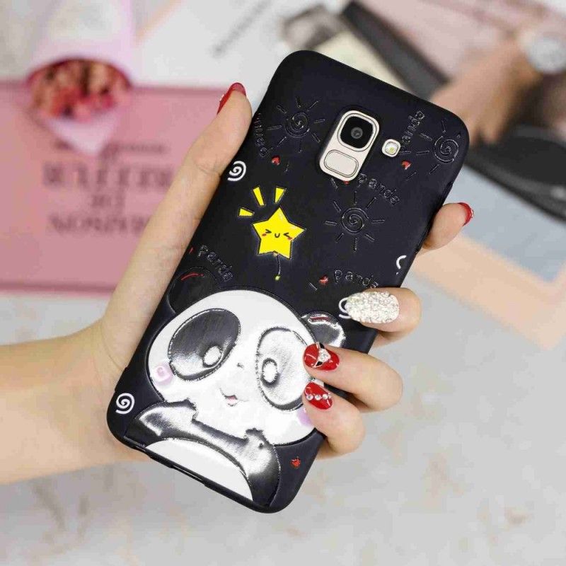 Coque Samsung Galaxy J6 Étoile Panda