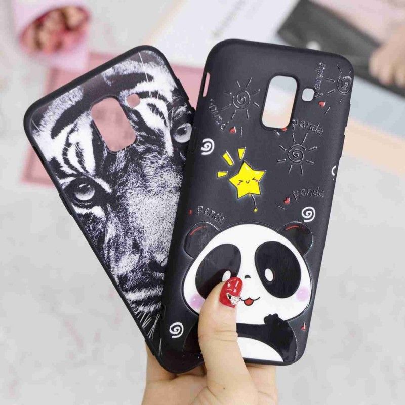 Coque Samsung Galaxy J6 Étoile Panda