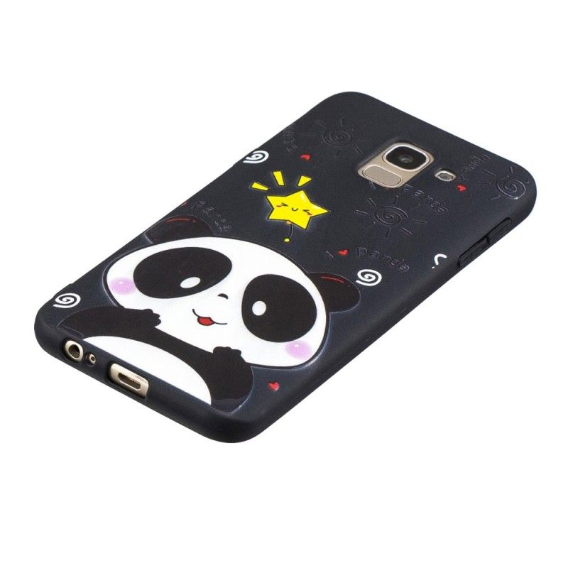 Coque Samsung Galaxy J6 Étoile Panda