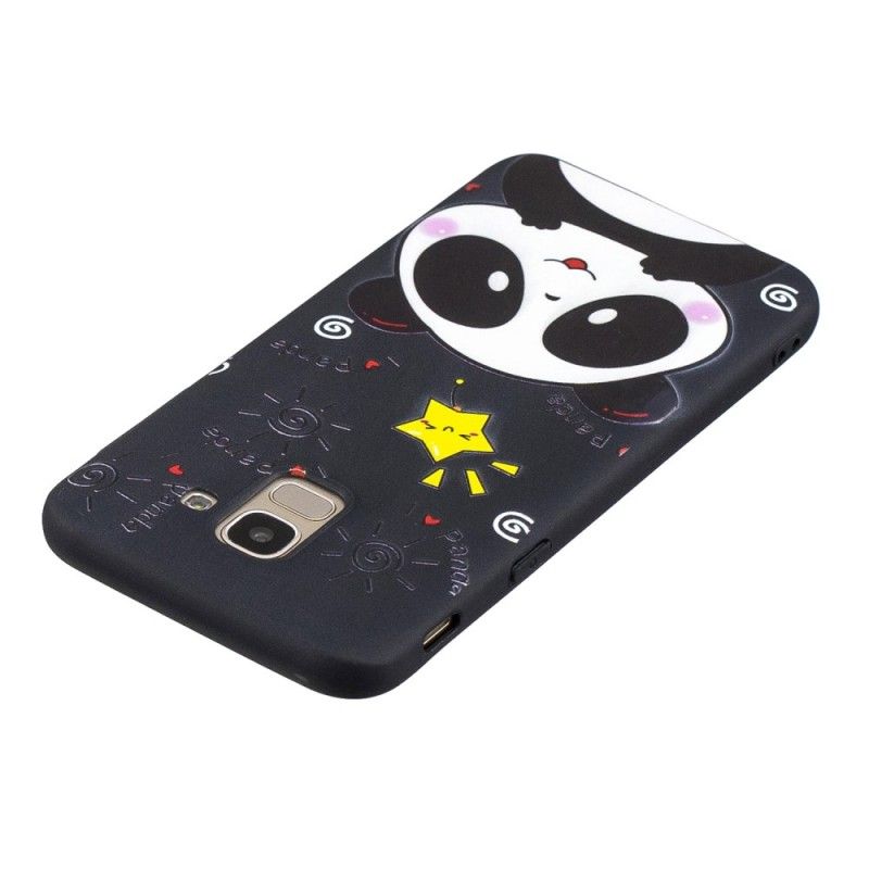 Coque Samsung Galaxy J6 Étoile Panda